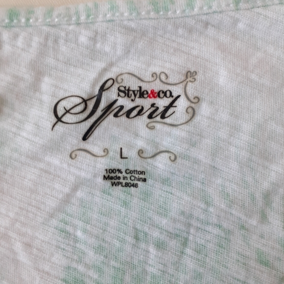 Style & Company women's short sleeve top - Picture 8 of 8